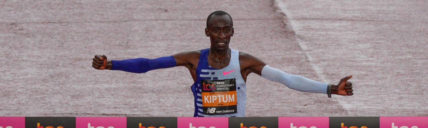 keniano Kelvin Kiptum estrella atletismo