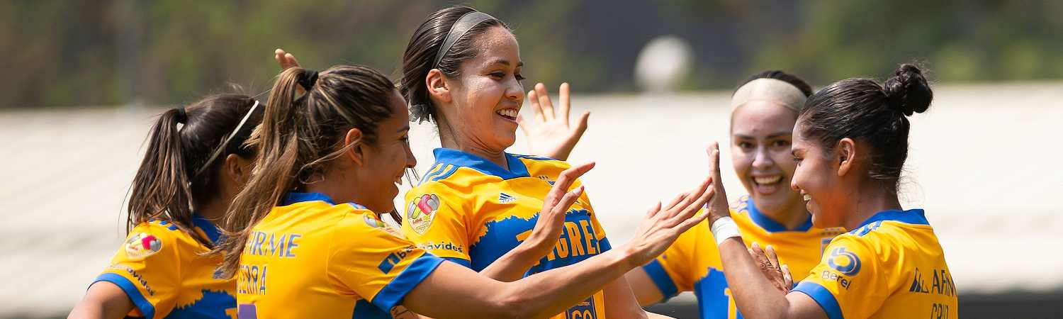 Tigres Femenil con el título del Apertura